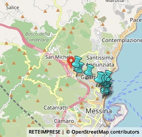 Mappa Viale Giostra, 98152 Messina ME, Italia (1.91364)