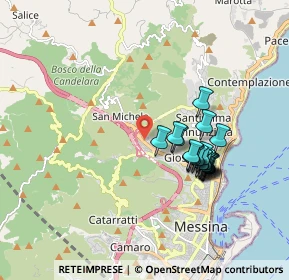 Mappa Viale Giostra, 98152 Messina ME, Italia (1.754)