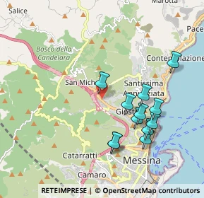 Mappa Viale Giostra, 98152 Messina ME, Italia (2.08167)