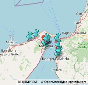 Mappa Viale Giostra, 98152 Messina ME, Italia (7.97385)