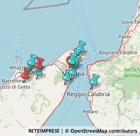 Mappa Viale Giostra, 98152 Messina ME, Italia (11.87)