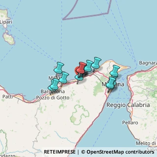 Mappa Via Nazionale, 98040 Venetico ME, Italia (9.435)