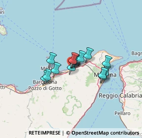 Mappa 98040 Venetico ME, Italia (9.435)