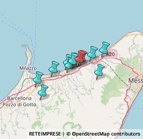 Mappa 98040 Venetico ME, Italia (4.33667)