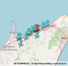 Mappa 98040 Venetico ME, Italia (4.315)