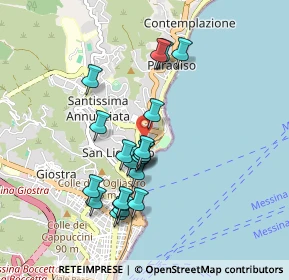 Mappa Via Principessa Maria, 98121 Messina ME, Italia (0.915)