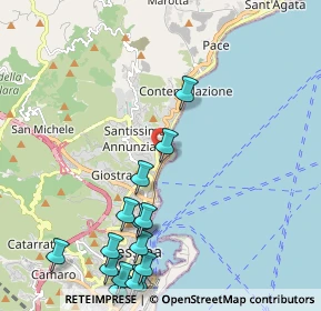 Mappa Via Principessa Maria, 98121 Messina ME, Italia (2.95067)