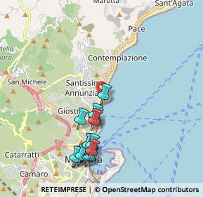Mappa Via Principessa Maria, 98121 Messina ME, Italia (2.275)