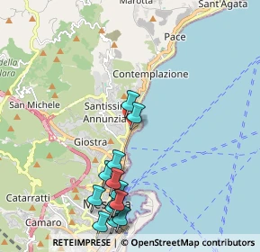 Mappa Via Principessa Maria, 98121 Messina ME, Italia (2.60462)