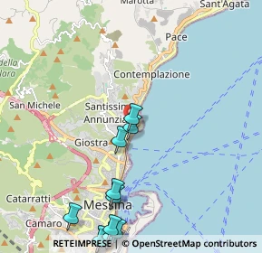 Mappa Via Principessa Maria, 98121 Messina ME, Italia (2.95818)