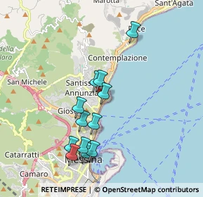 Mappa Via Principessa Maria, 98121 Messina ME, Italia (1.99692)