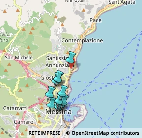 Mappa Via Principessa Maria, 98121 Messina ME, Italia (2.17308)