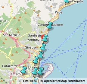 Mappa Via Principessa Maria, 98121 Messina ME, Italia (2.78909)