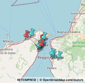 Mappa Via Principessa Maria, 98121 Messina ME, Italia (9.20385)