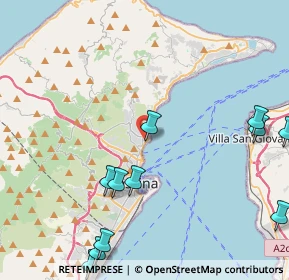 Mappa Via Principessa Maria, 98121 Messina ME, Italia (6.19909)