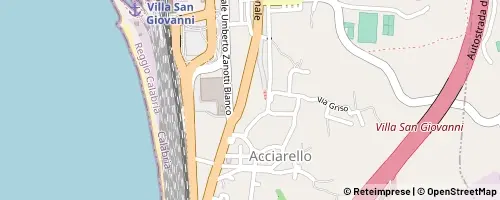 Mappa Villa San Giovanni