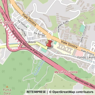 Mappa Via Palermo,  549, 98152 Messina, Messina (Sicilia)