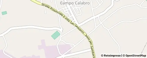 Mappa Campo Calabro
