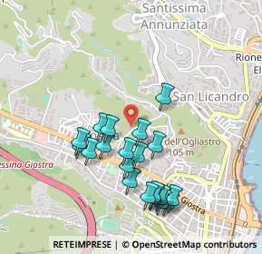 Mappa Via Seminario Estivo, 98121 Messina ME, Italia (0.508)