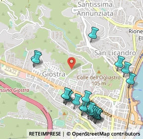 Mappa Via Seminario Estivo, 98121 Messina ME, Italia (0.7095)