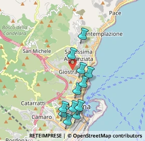 Mappa Via Seminario Estivo, 98121 Messina ME, Italia (2.08167)