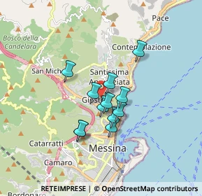 Mappa Via Seminario Estivo, 98121 Messina ME, Italia (1.3175)