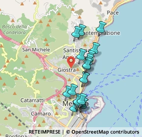 Mappa Via Seminario Estivo, 98121 Messina ME, Italia (1.86)
