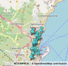 Mappa Via Seminario Estivo, 98121 Messina ME, Italia (1.86533)