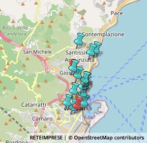Mappa Via Seminario Estivo, 98121 Messina ME, Italia (1.52333)