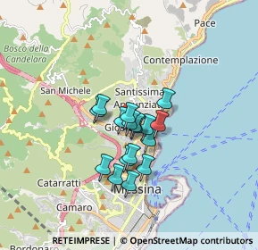 Mappa Via Seminario Estivo, 98121 Messina ME, Italia (1.21118)