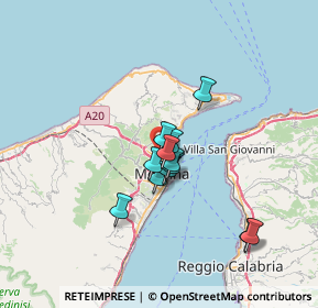 Mappa Via Seminario Estivo, 98121 Messina ME, Italia (5.45833)