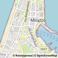 Karte Milazzo