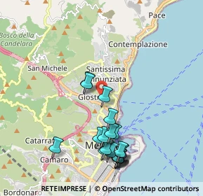 Mappa Via Sant'Ubaldo, 98121 Messina ME, Italia (2.385)