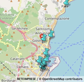 Mappa Via Sant'Ubaldo, 98121 Messina ME, Italia (2.40364)