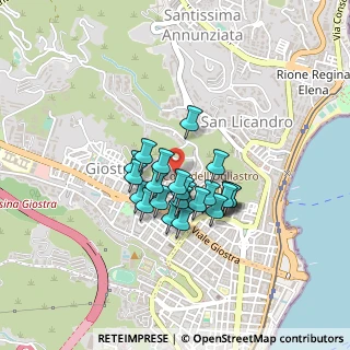 Mappa Via Sant'Ubaldo, 98121 Messina ME, Italia (0.31304)