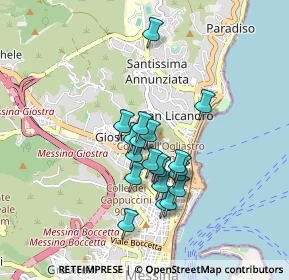 Mappa Via Sant'Ubaldo, 98121 Messina ME, Italia (0.763)