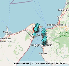 Mappa Salita Ogliastro, 98121 Messina ME, Italia (8.344)