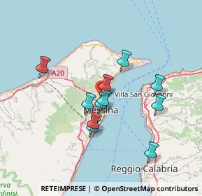 Mappa Salita Ogliastro, 98121 Messina ME, Italia (6.60909)