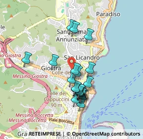 Mappa Salita Ogliastro, 98121 Messina ME, Italia (0.8735)