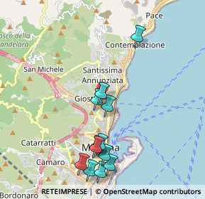 Mappa Salita Ogliastro, 98121 Messina ME, Italia (2.35583)