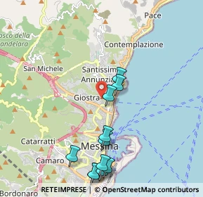 Mappa Salita Ogliastro, 98121 Messina ME, Italia (2.46818)