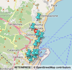 Mappa Salita Ogliastro, 98121 Messina ME, Italia (2.00583)