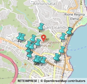 Mappa Salita Ogliastro, 98121 Messina ME, Italia (0.526)