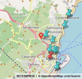 Mappa Via Palermo, 98152 Messina ME, Italia (2.47455)