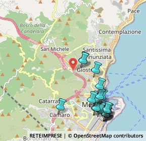 Mappa Via Palermo, 98152 Messina ME, Italia (2.709)