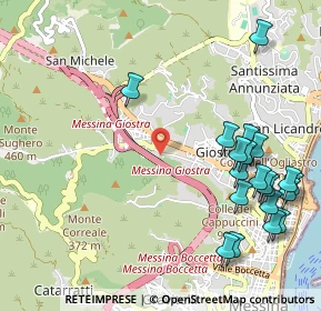 Mappa Via Palermo, 98152 Messina ME, Italia (1.4555)