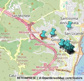 Mappa Via Palermo, 98152 Messina ME, Italia (1.228)
