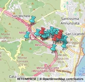 Mappa Via Palermo, 98152 Messina ME, Italia (0.59)