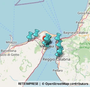 Mappa Via Palermo, 98152 Messina ME, Italia (7.56692)