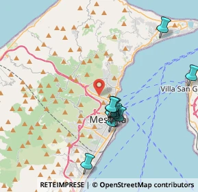 Mappa Via 1 A, 98121 Messina ME, Italia (3.90727)